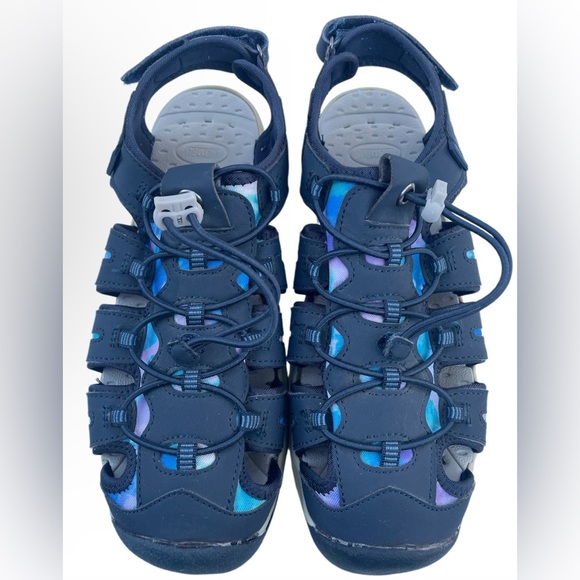 Khombu Shoes,Sport Sandals Women Sandals Roost Color: Blue| Size:9 - Picture 2 of 11